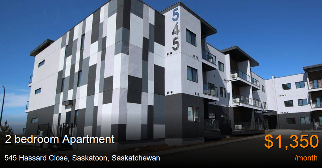 545 Hassard Close, Saskatoon Apartment for Rent
