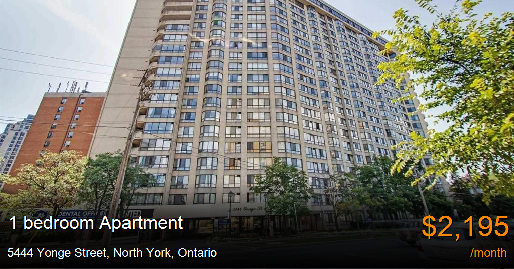 5444 Yonge Street, North York Apartment for Rent