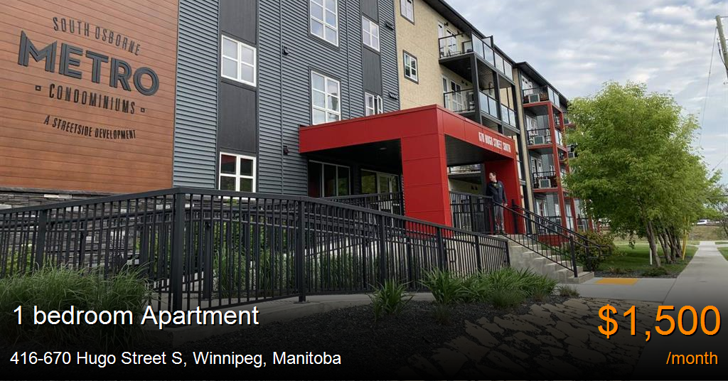 416670 Hugo Street S, Winnipeg Apartment for Rent