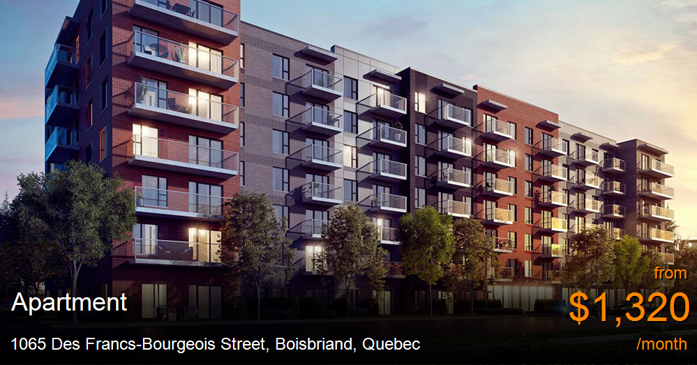 1065 Des FrancsBourgeois Street, Boisbriand Apartment for Rent