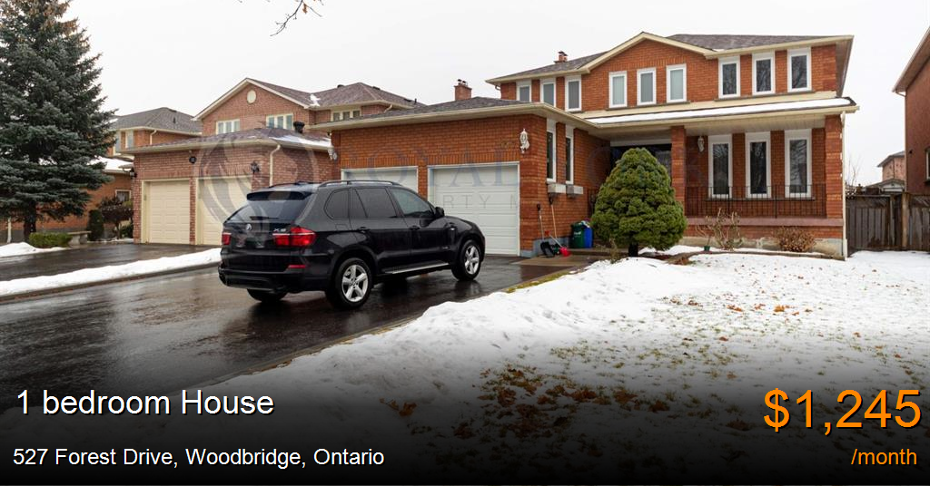 527 Forest Drive, Woodbridge House for Rent