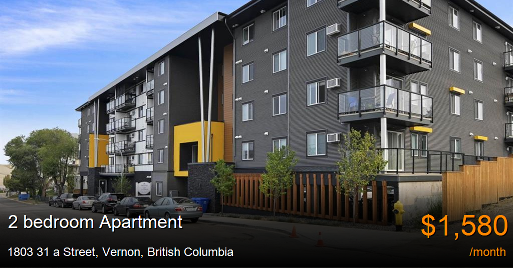 1803 31 a Street, Vernon Apartment for Rent
