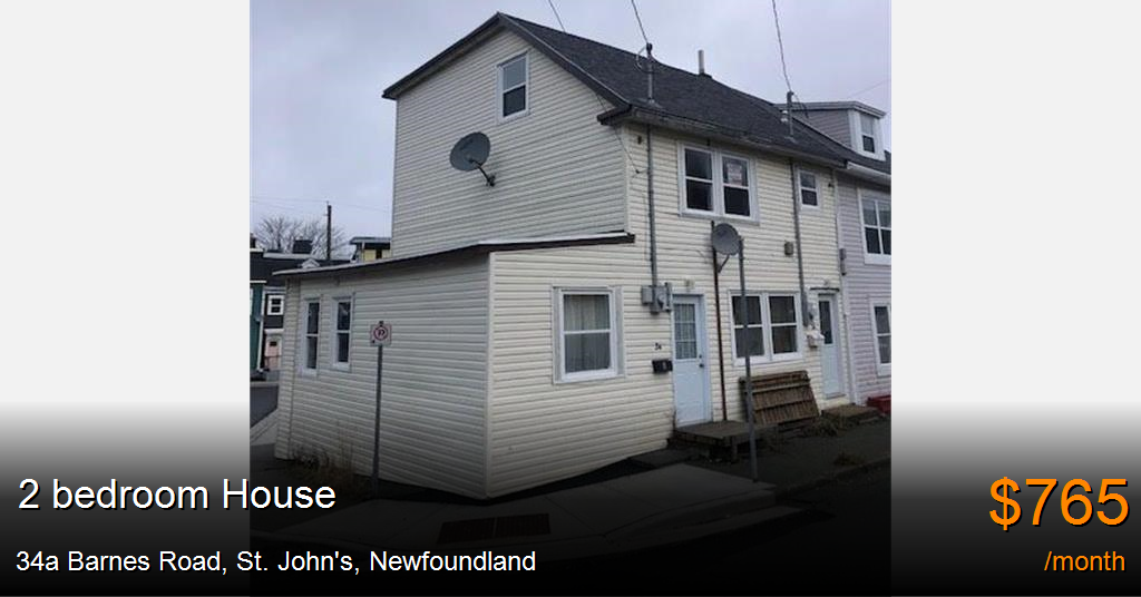 34a Barnes Road, St. John's House for Rent