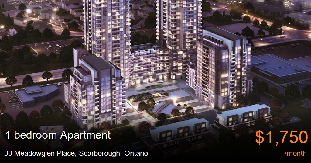 30 Meadowglen Place, Scarborough Apartment for Rent