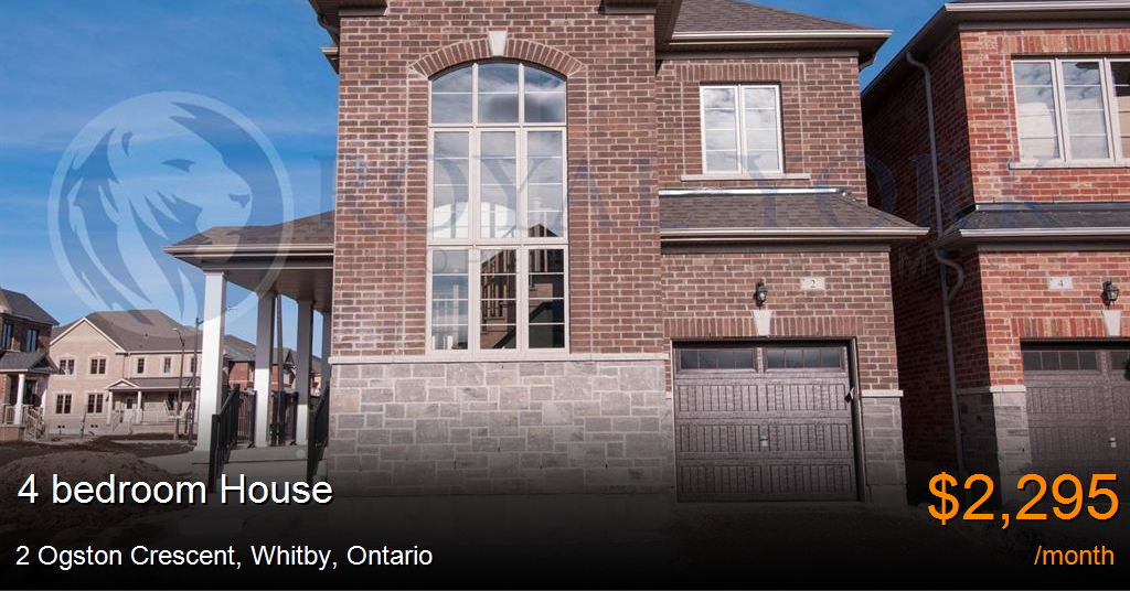 2 Ogston Crescent, Whitby House for Rent