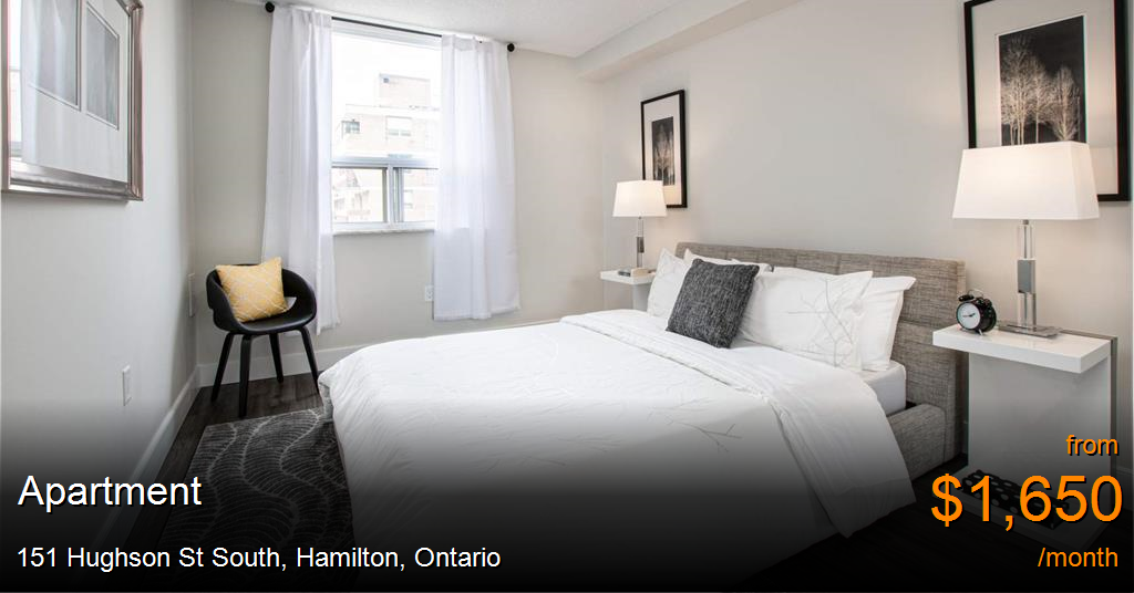 151 Hughson St South, Hamilton Apartment for Rent