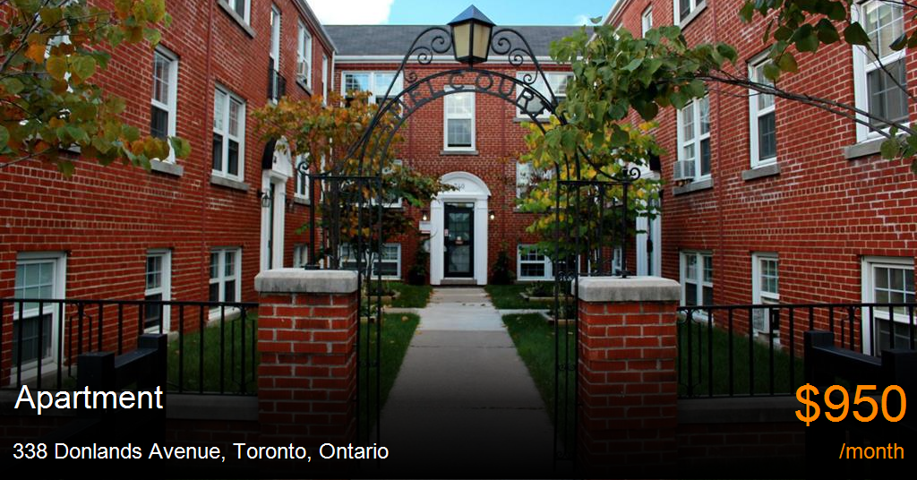 338 donlands avenue, toronto Apartment for Rent