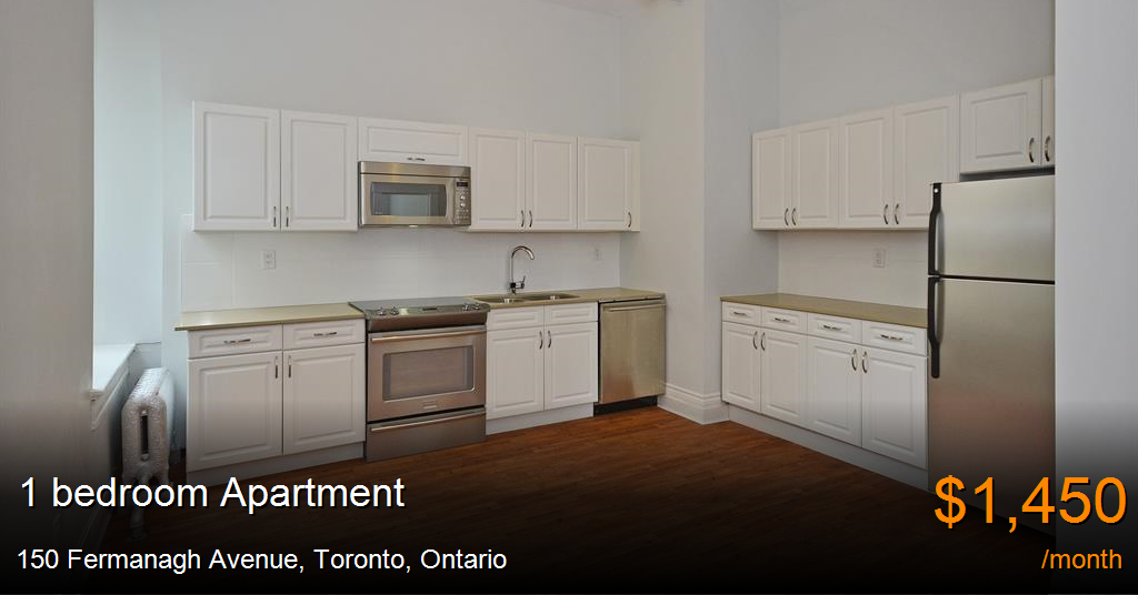 150 fermanagh avenue, toronto Apartment for Rent