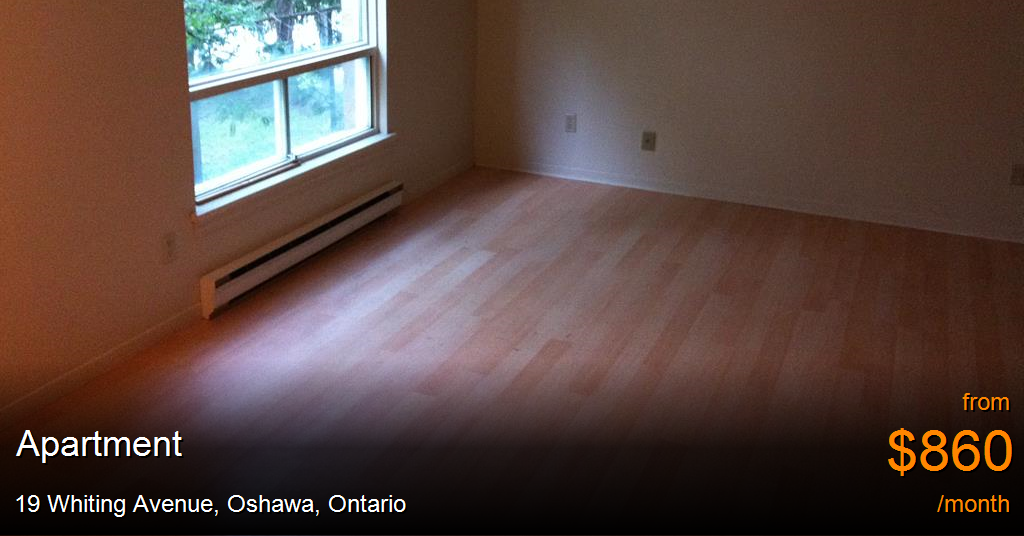 19 whiting avenue, oshawa Apartment for Rent