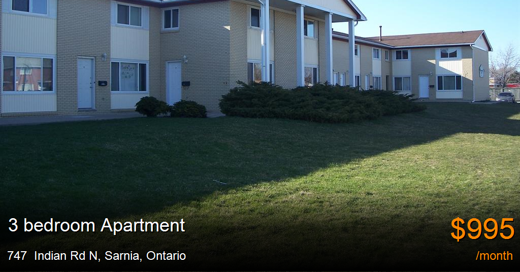 747 indian rd n, sarnia Apartment for Rent