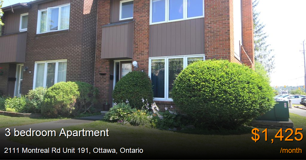 2111 montreal rd unit 191, ottawa Apartment for Rent