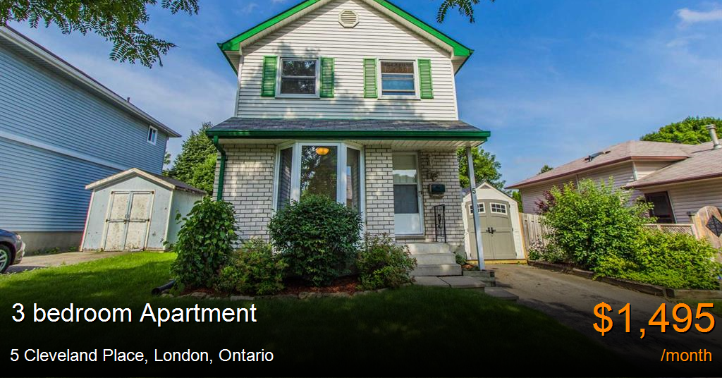 Ontario Houses 3 For Rent London Downtown Bedroom