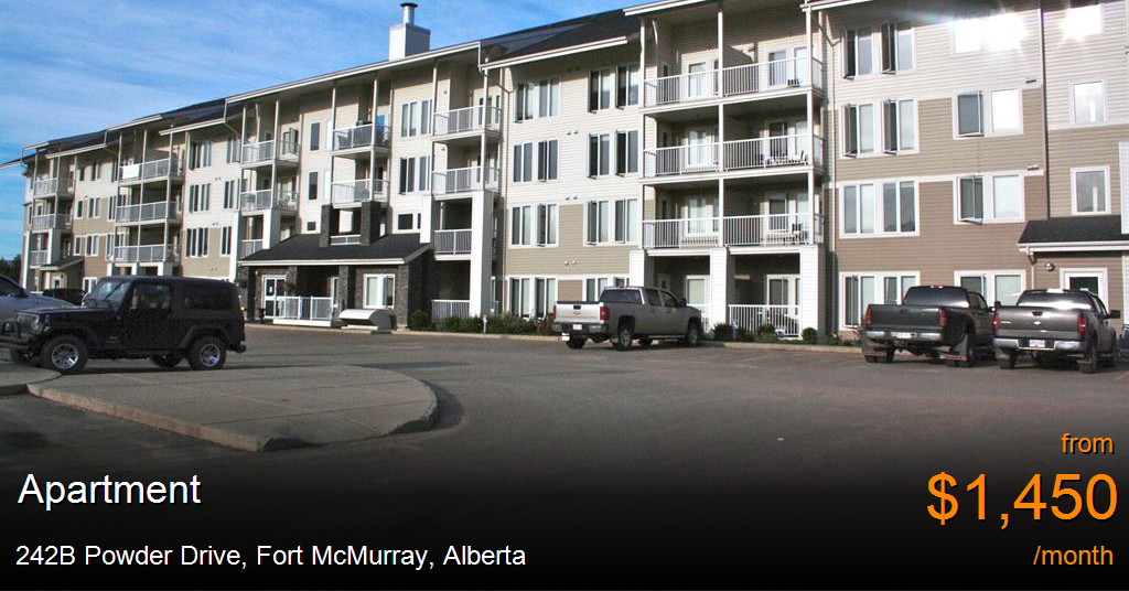 242b powder drive, fort mcmurray Apartment for Rent