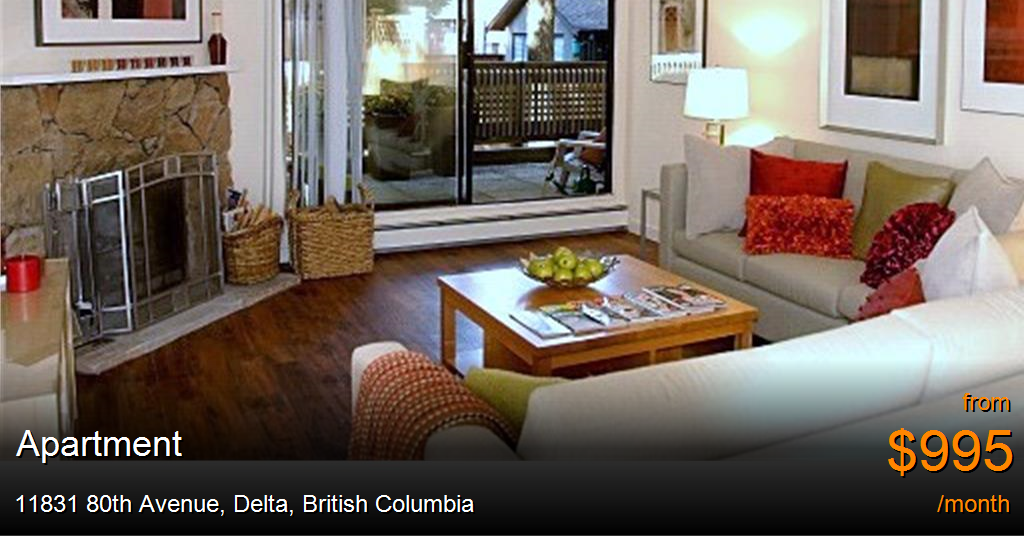 11831 80th avenue, delta Apartment for Rent