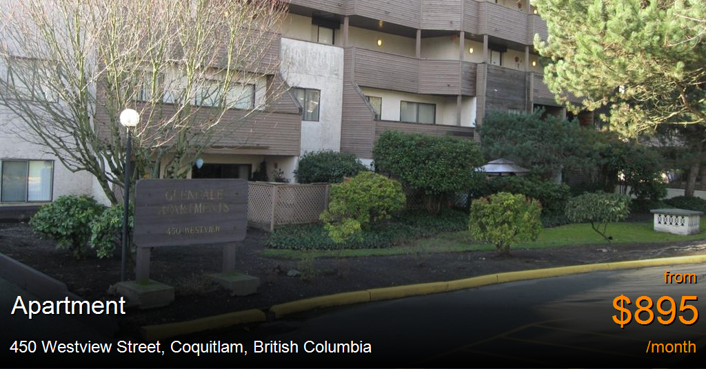 450 westview street, coquitlam Apartment for Rent