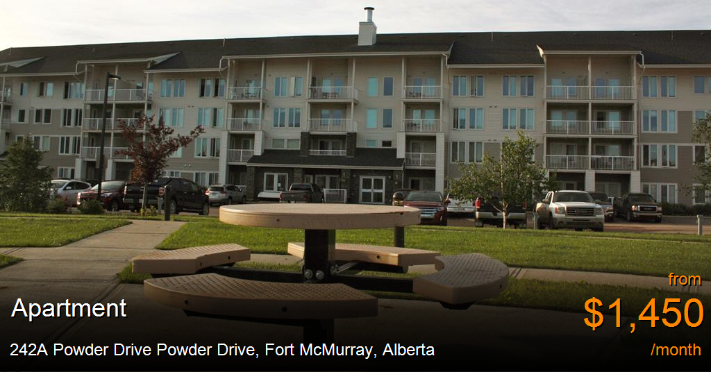 242a powder drive powder drive, fort mcmurray Apartment for Rent