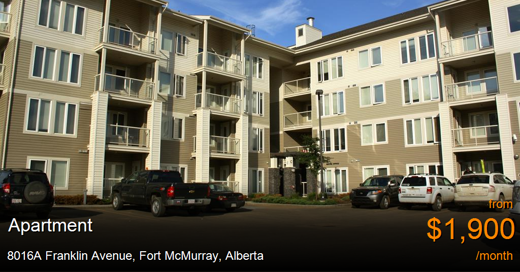 8016a franklin avenue, fort mcmurray Apartment for Rent