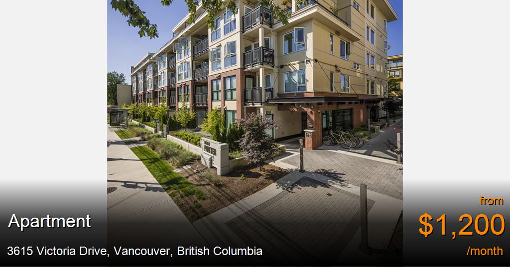 3615 victoria drive, vancouver Apartment for Rent