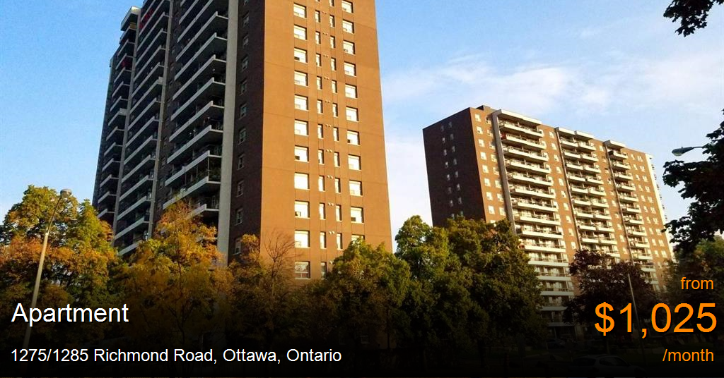 1275/1285 Richmond Road, Ottawa Apartment for Rent