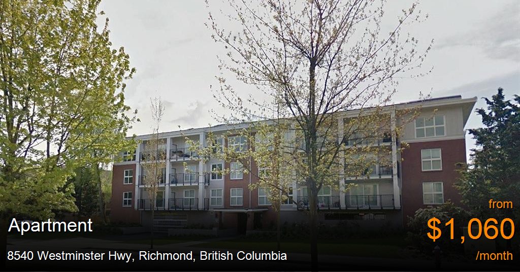 8540 westminster hwy, richmond Apartment for Rent