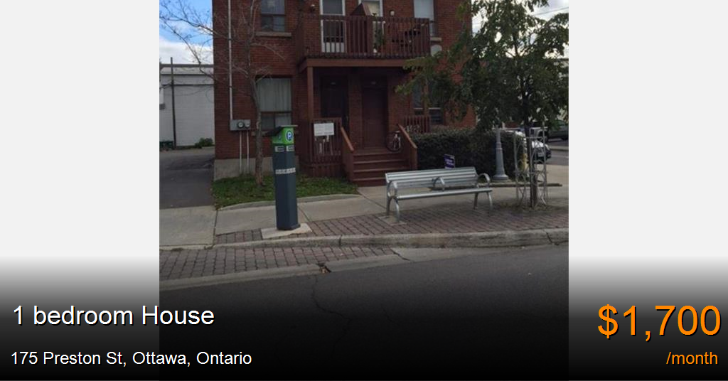 175 preston st, ottawa House for Rent