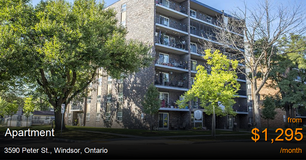 3590 peter st., windsor - apartment for rent -b106976