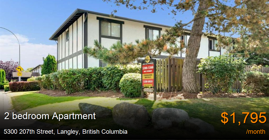 5300 207th Street, Langley Apartment for Rent