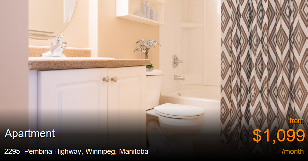 2295 Pembina Highway, Winnipeg Apartment for Rent
