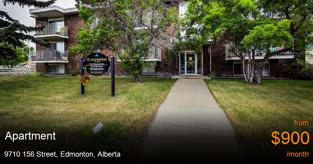 9710 156 Street, Edmonton Apartment for Rent B107301