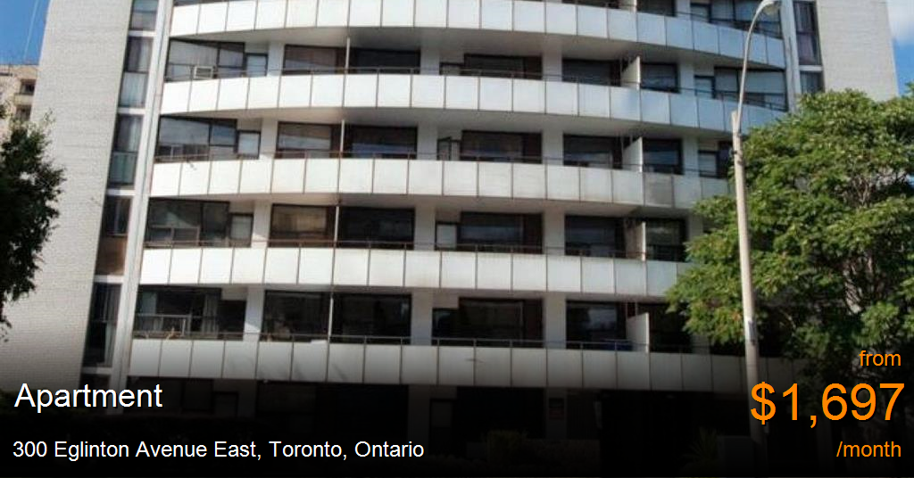 300 Eglinton Avenue East, Toronto Apartment for Rent