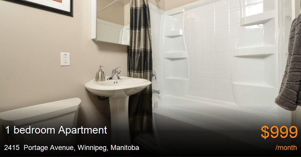 2415 portage avenue, winnipeg Apartment for Rent
