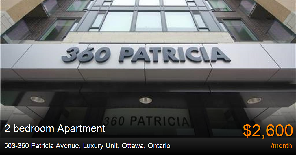 503360 patricia avenue, ottawa Apartment for Rent