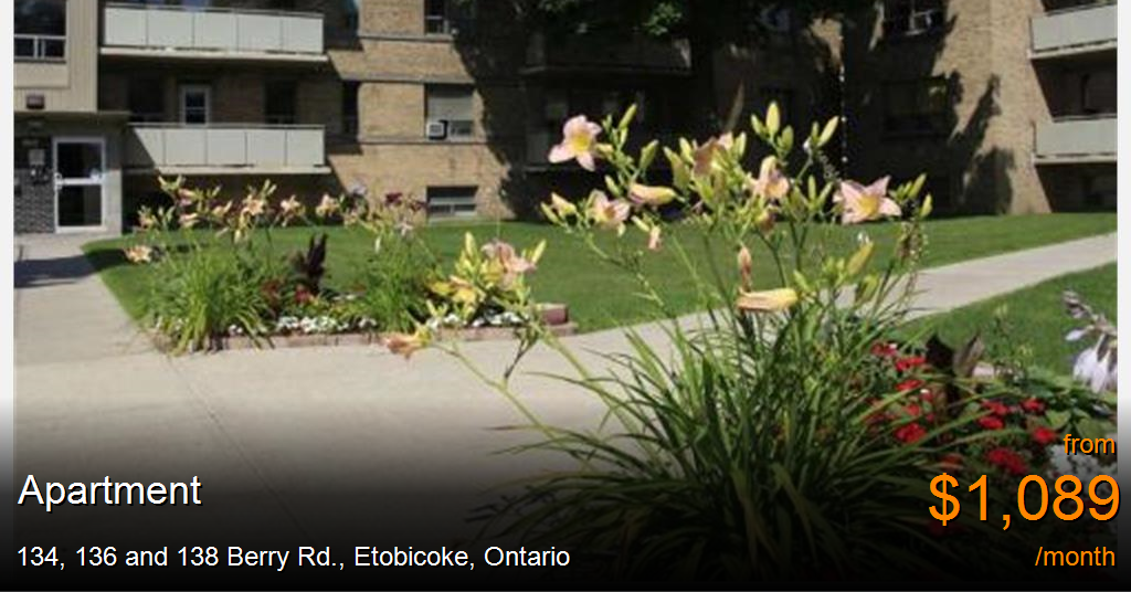 134, 136 and 138 berry rd., etobicoke Apartment for Rent