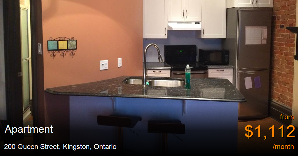200 queen street, kingston Apartment for Rent
