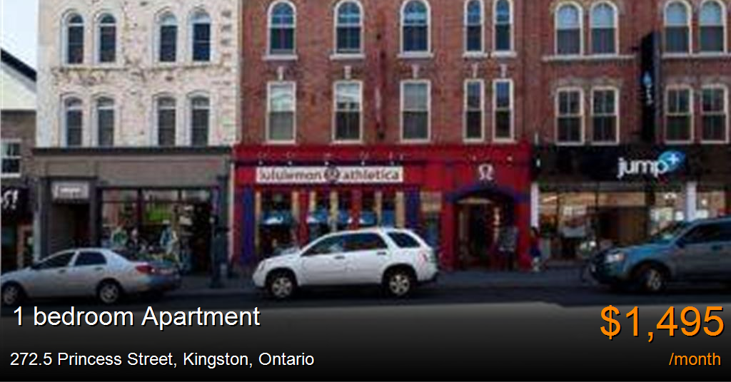 272.5 princess street, kingston Apartment for Rent
