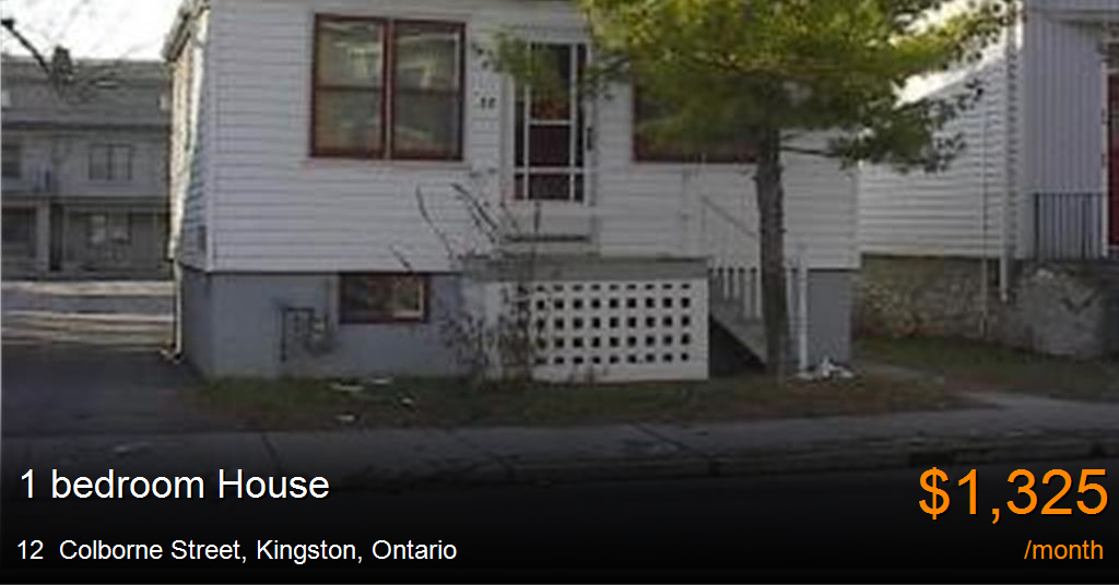 12 colborne street, kingston House for Rent