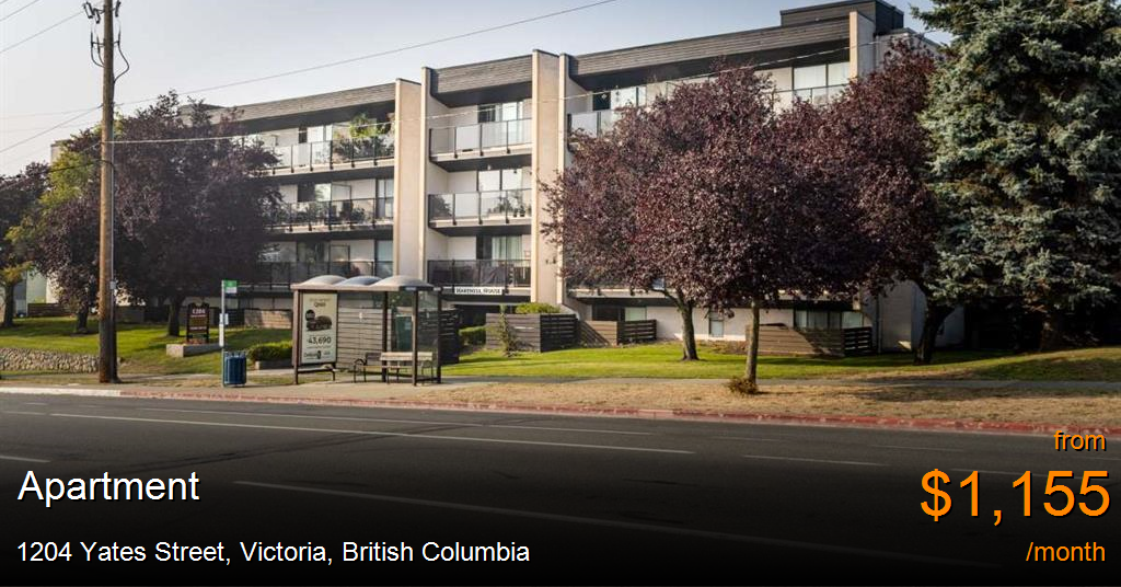 1204 Yates Street, Victoria Apartment for Rent