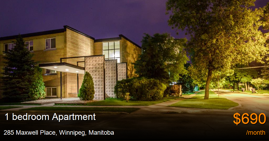 285 maxwell place, winnipeg Apartment for Rent