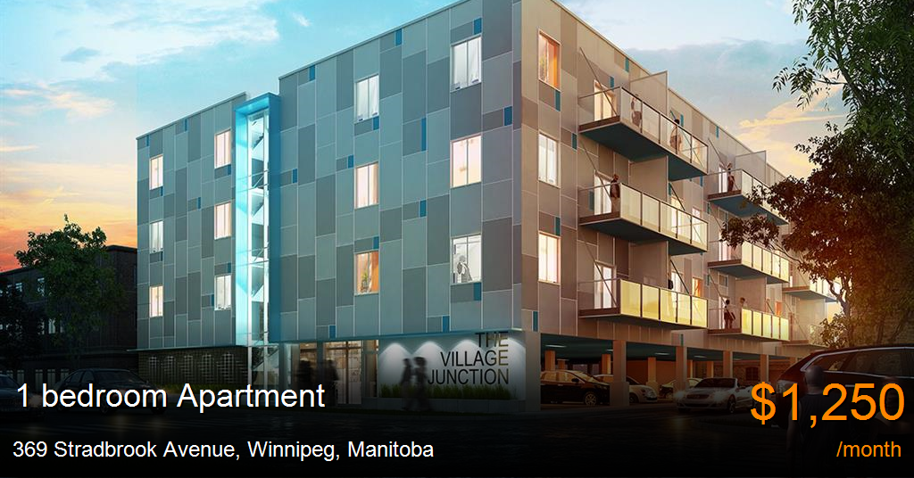 369 stradbrook avenue, winnipeg Apartment for Rent