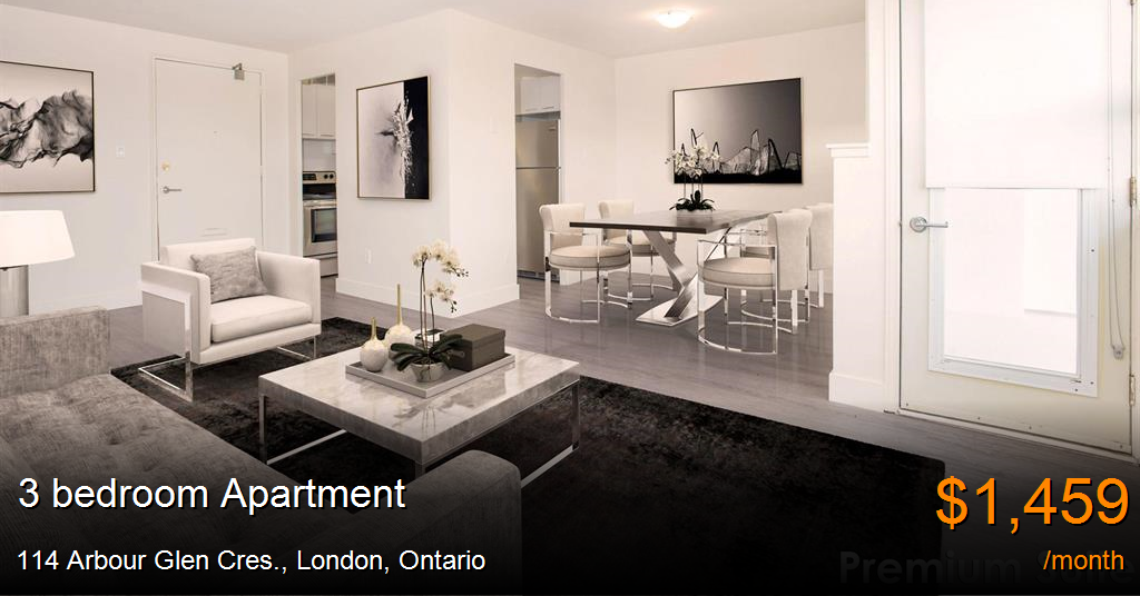 114 Arbour Glen Cres., London Apartment for Rent