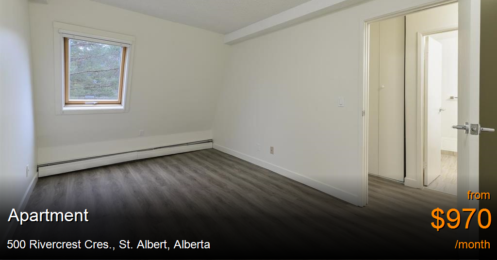 500 rivercrest cres., st. albert Apartment for Rent