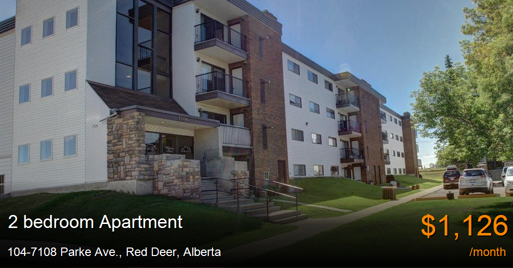 1047108 Parke Ave., Red Deer Apartment for Rent