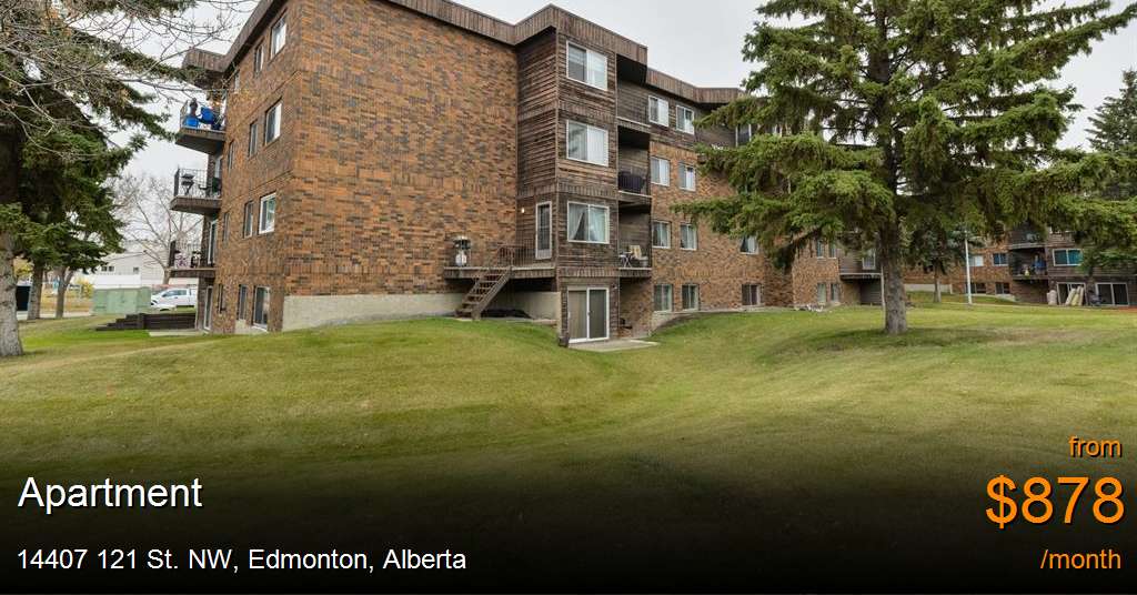 14407 121 st. nw, edmonton Apartment for Rent