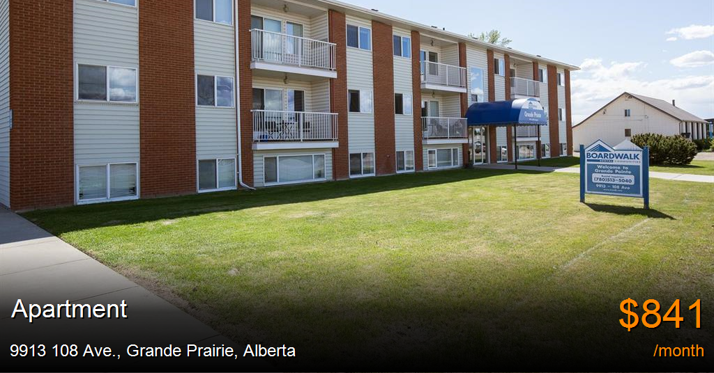 9913 108 ave., grande prairie Apartment for Rent