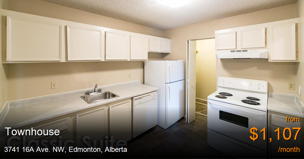 3741 16a ave. nw, edmonton Townhouse for Rent