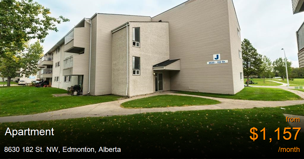 8630 182 St. NW, Edmonton Apartment for Rent