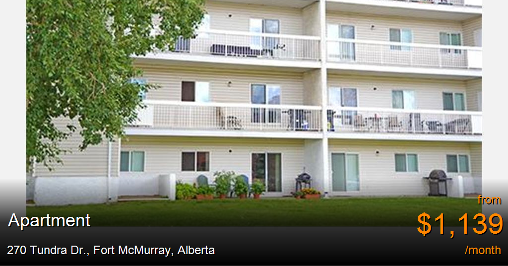 270 tundra dr., fort mcmurray Apartment for Rent