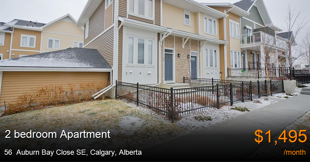 56 auburn bay close se, calgary Apartment for Rent