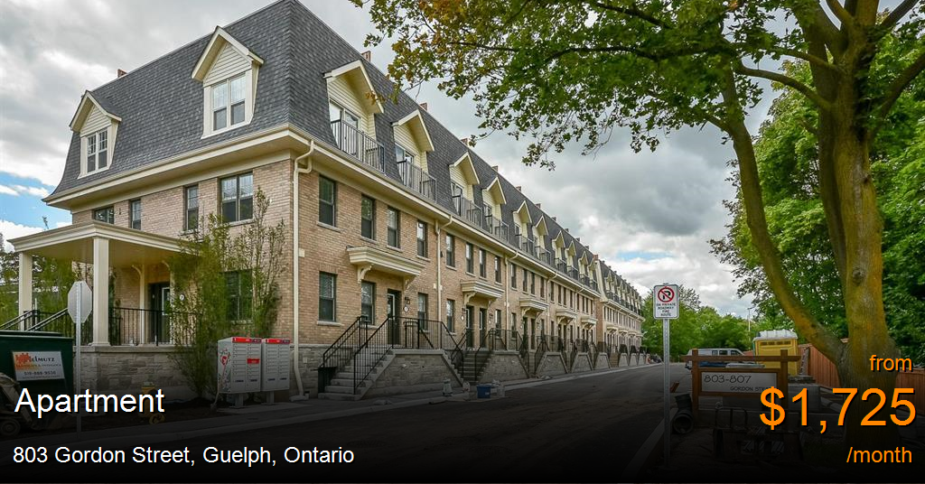 803 gordon street, guelph Apartment for Rent