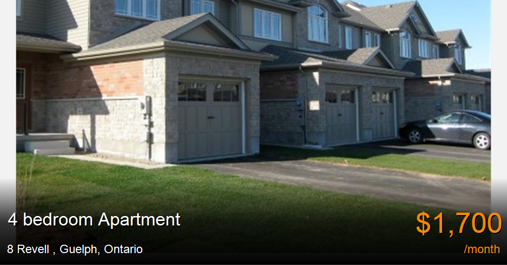 8 revell, guelph Apartment for Rent